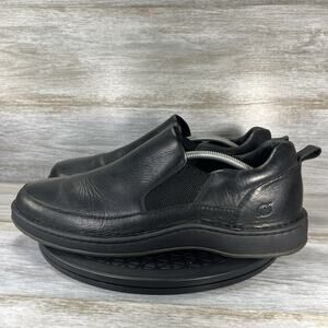 Born Men's Kent Double Gore Leather Slip-Ons Loafers Size 13